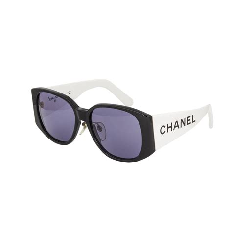 black and white chanel sunglasses|chanel sunglasses original.